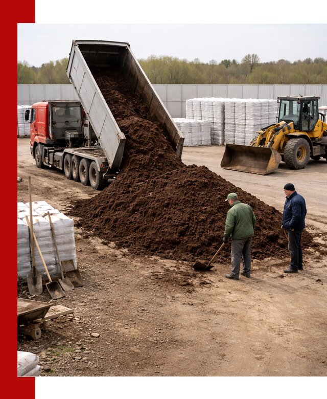 Доставка торфяных смесей оптом и в розницу в Ревде