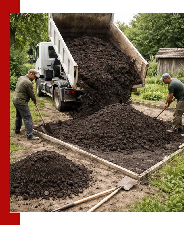 Купить чистый чернозем для огорода с доставкой в Ревде