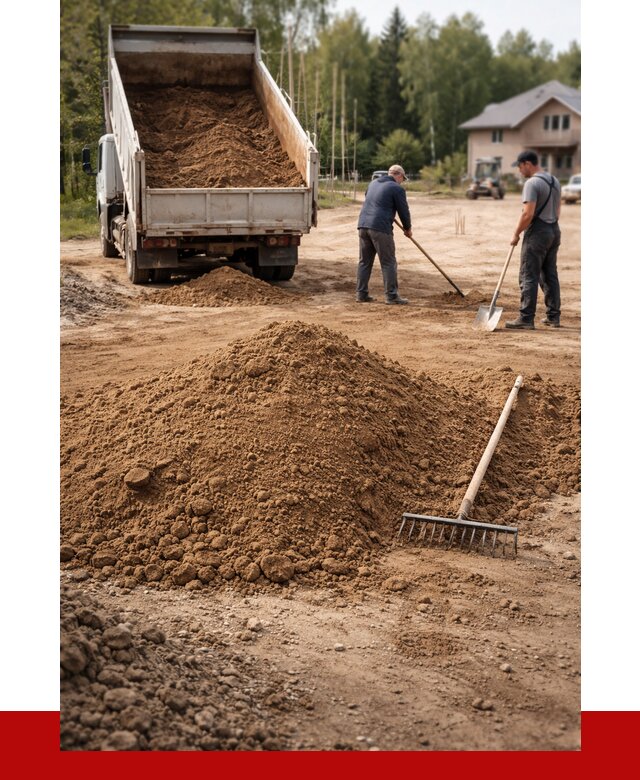 Суглинок для планировки в Ревде с доставкой от 4443 р. | ПРОНЕРУДРвд