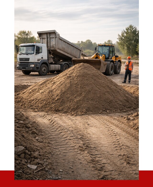 Купить песчаный грунт с доставкой в Ревде от 4443 р. | ПРОНЕРУДРвд