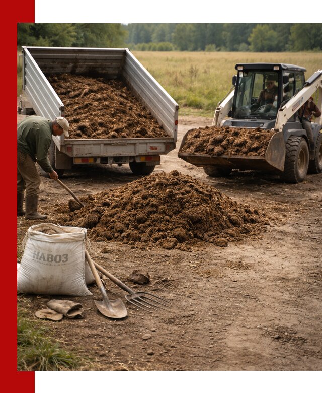 Доставка конского навоза в Ревде с разгрузкой и доставкой на объект