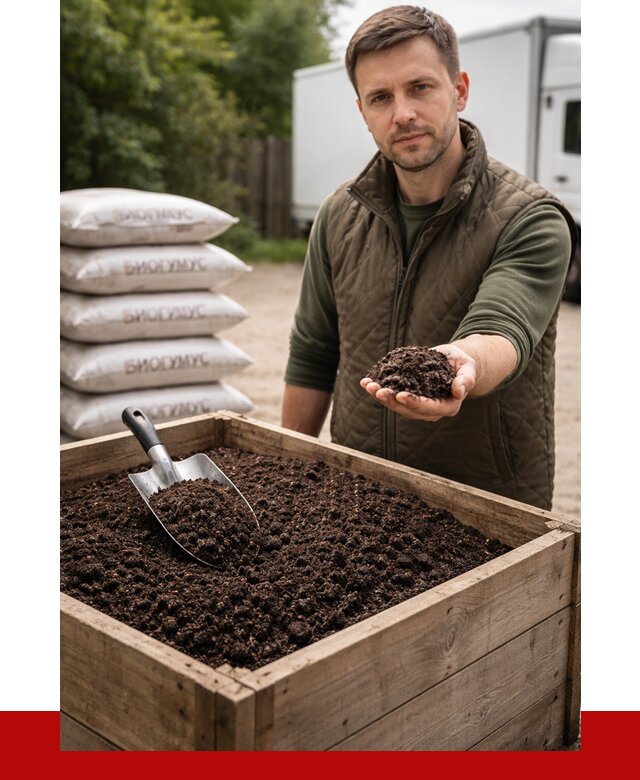 Купить биогумус в Ревде с доставкой от 8992 р. за куб | ПРОНЕРУДРвд