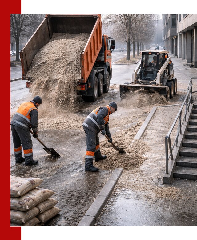 Поставка противогололедных материалов в Ревде
