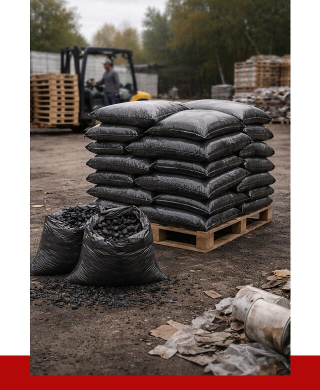 Купить уголь в мешках с доставкой в Ревде от 7934 р. | ПРОНЕРУДРвд