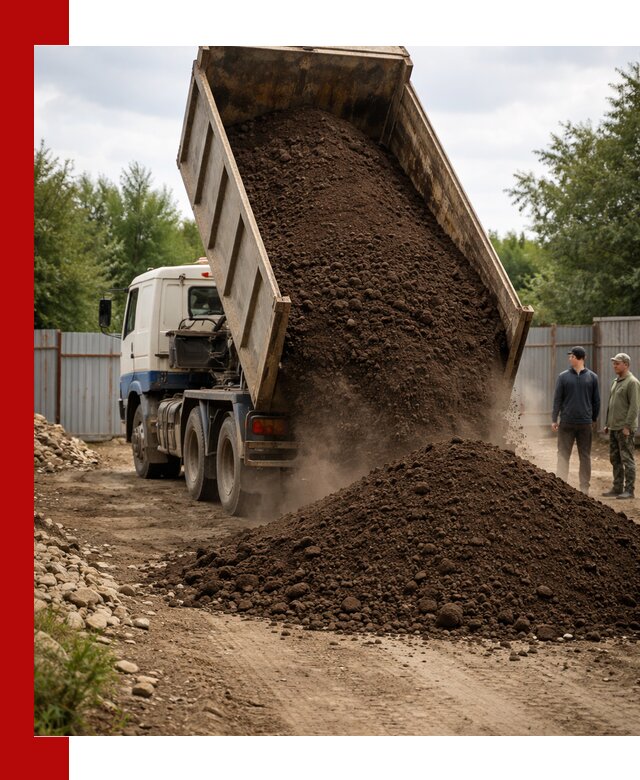 Доставка самосвалом 10 кубов в Ревде быстро и надёжно