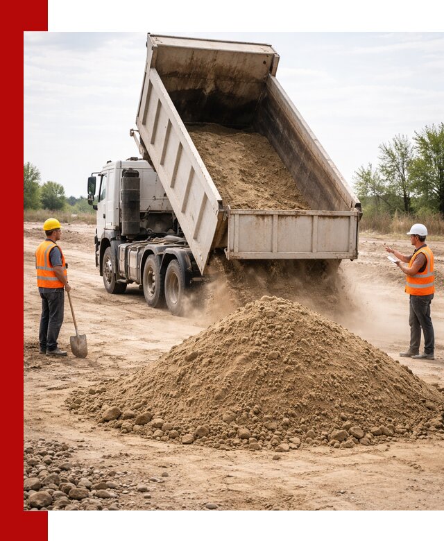 Доставка самосвалом 15 кубов в Ревде за город и по городу