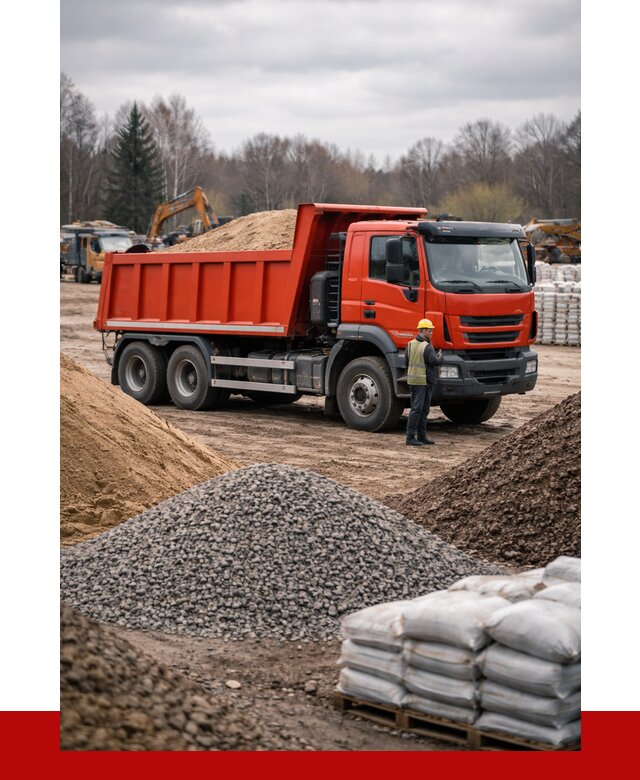 Доставка самосвалом 25 кубов в Ревде от 7934 р. | ПРОНЕРУДРвд