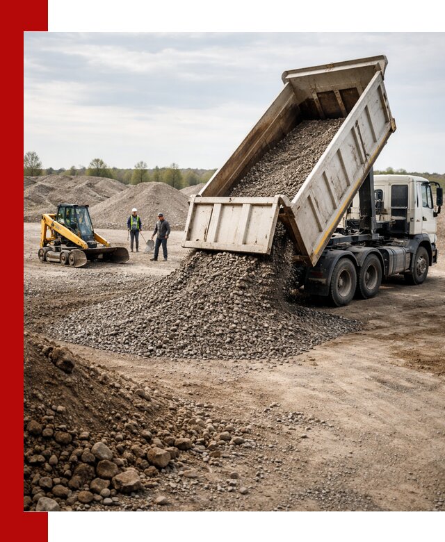 Доставка самосвалом 25 м³ в Ревде быстро и надежно