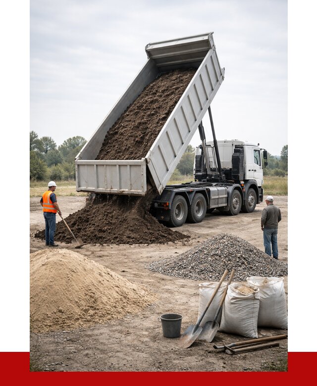 Доставка самосвалом 30 кубов в Ревде от 8992 р. | ПРОНЕРУДРвд