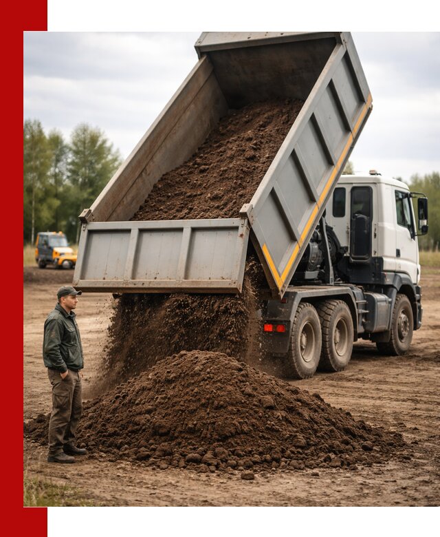 Аренда самосвала с водителем в Ревде для сыпучих грузов и навоза