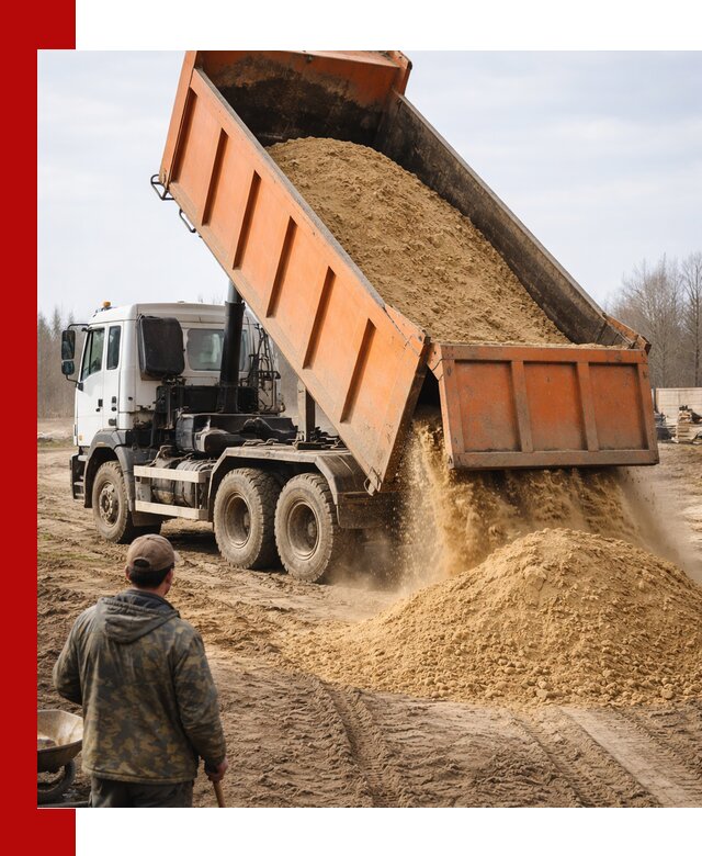 Аренда самосвала 20 тонн для перевозки грузов в Ревде