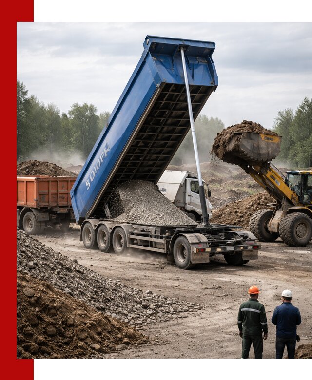 Аренда тонар 40 тонн в Ревде с доставкой материалов