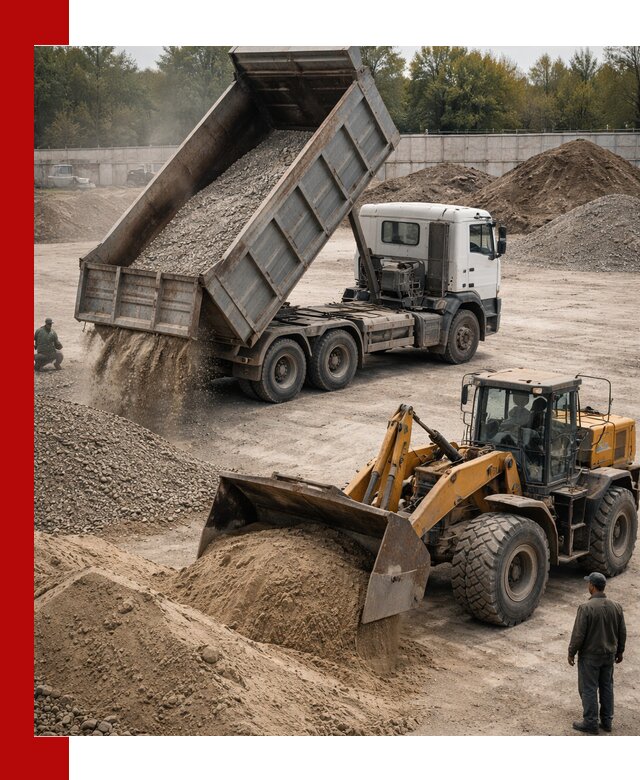 Перевозка сыпучих грузов самосвалами и бортовыми в Ревде