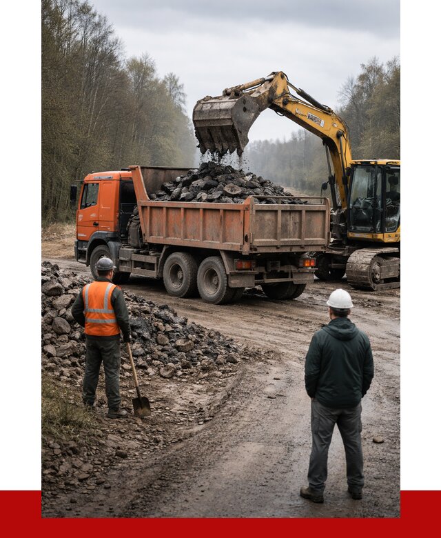 Вывоз асфальта в Ревде от 4761 р. самосвалом ПРОНЕРУДРвд