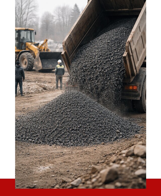 Асфальтовая крошка в Ревде с доставкой от 1904 р. | ПРОНЕРУДРвд