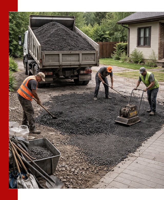 Асфальтовая крошка для двора с доставкой в Ревде